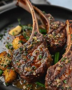 Easy Garlic Butter Lamb Chops Recipe: 25-Minute Gourmet Dinner 1