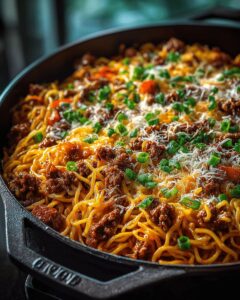 Easy Ground Beef Chow Mein Casserole – A Savory Family Favorite 1