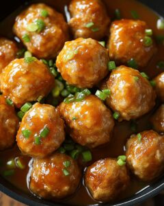 Easy Orange Ginger Chicken Meatballs with Sweet and Spicy Sauce 1