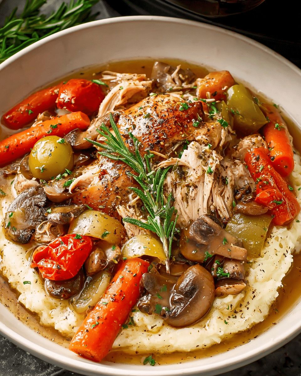 Easy Slow Cooker Chicken Pot Roast: The Ultimate One-Pot Comfort Meal step 2