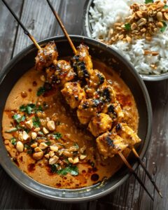 Exotic Lemongrass-Infused Coconut Chicken Skewers: A Tropical Grill Masterpiece 1