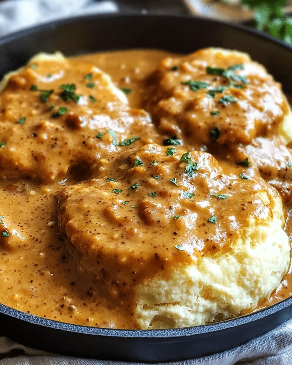 Flaky Biscuits and Savory Turkey Chorizo Gravy: A Zesty Southern Twist step 2
