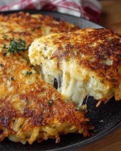 Four-Cheese Potato Rösti: The Ultimate Crispy, Melty Skillet Recipe 1