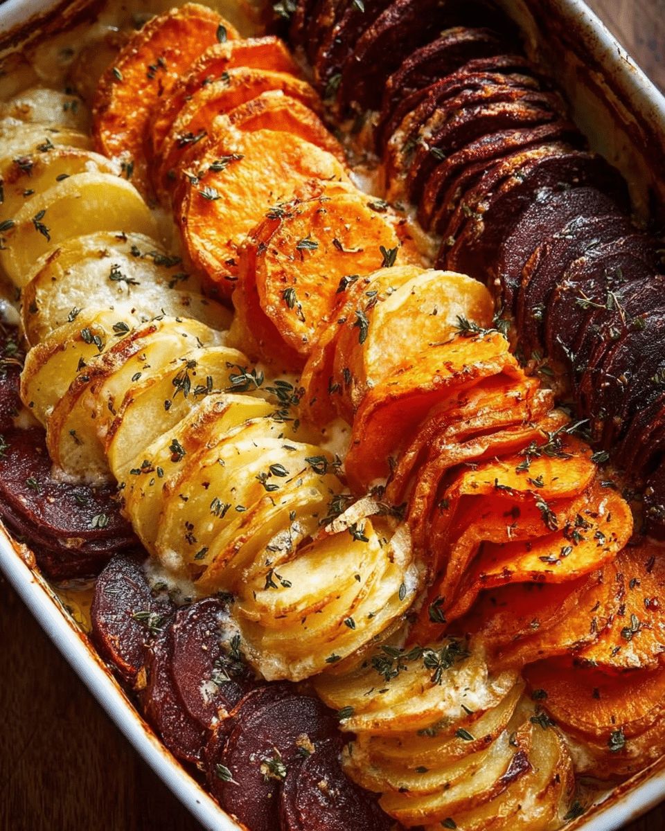 Four-Cheese Root Vegetable Gratin: The Ultimate Comfort Side Dish step 2