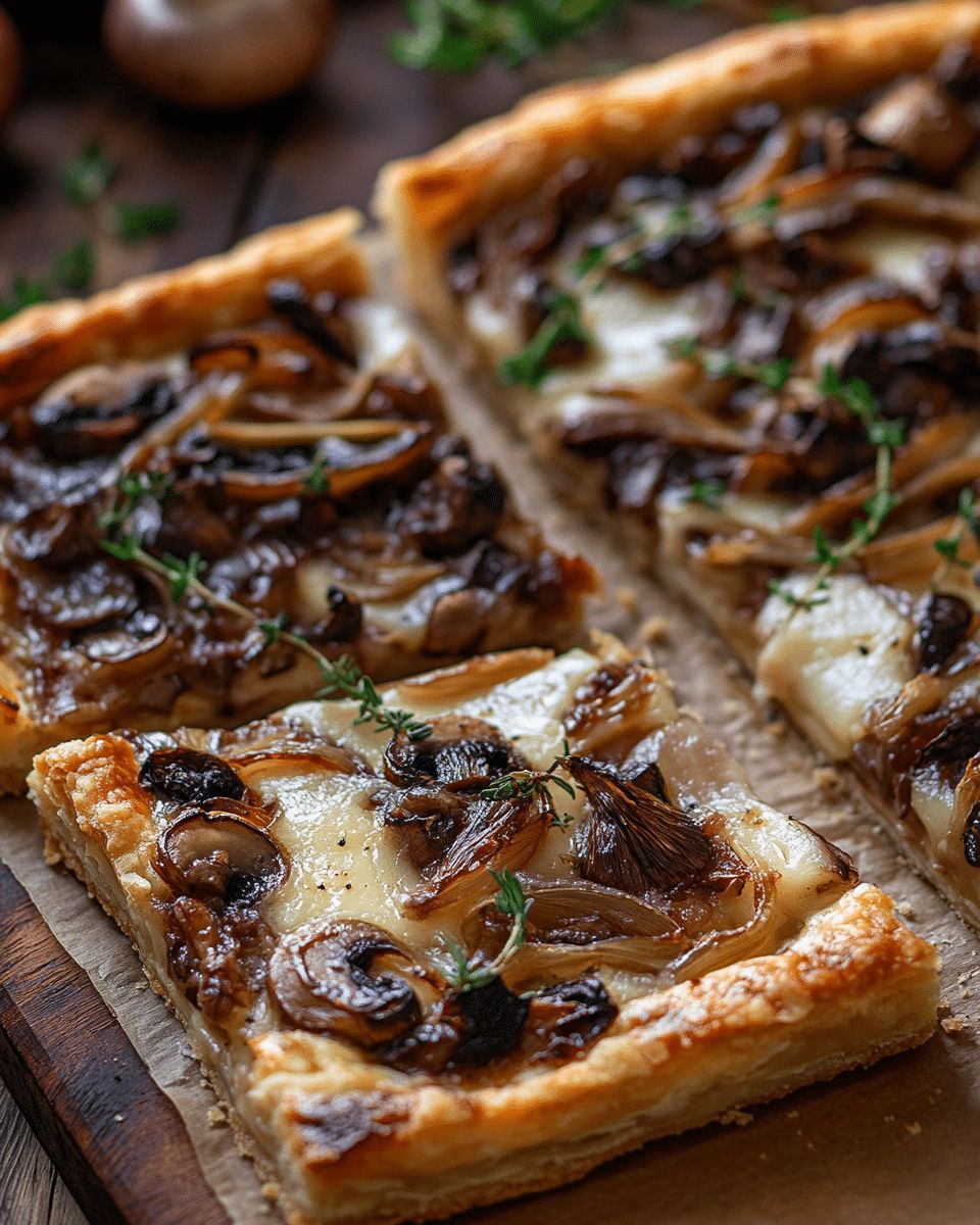 French Onion and Mushroom Tart with Gruyere Cheese: The Ultimate Savory Recipe step 3