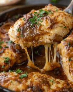 French Onion Baked Chicken: The Ultimate One-Skillet Comfort Dinner 1