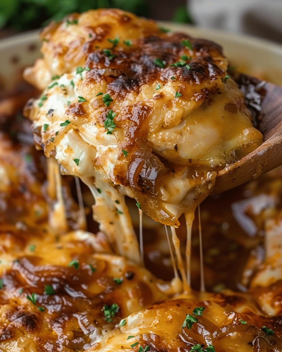 French Onion Baked Chicken: The Ultimate One-Skillet Comfort Dinner step 2