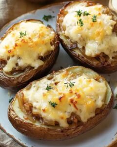 French Onion Twice-Baked Potatoes: The Ultimate Cheesy Comfort Food 1