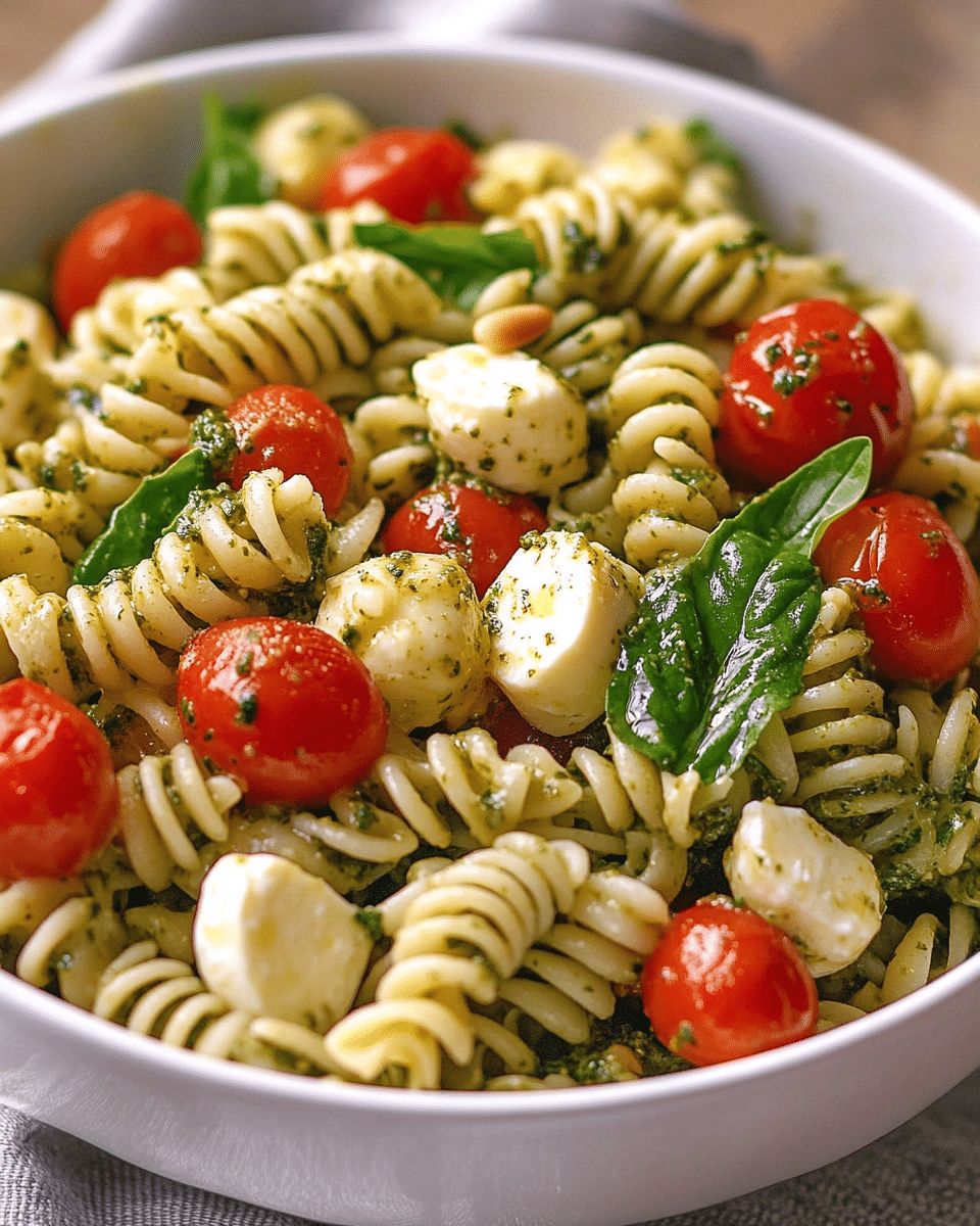 Fresh Pesto Pasta Salad with Arugula and Cherry Tomatoes: The Ultimate Summer Side step 5
