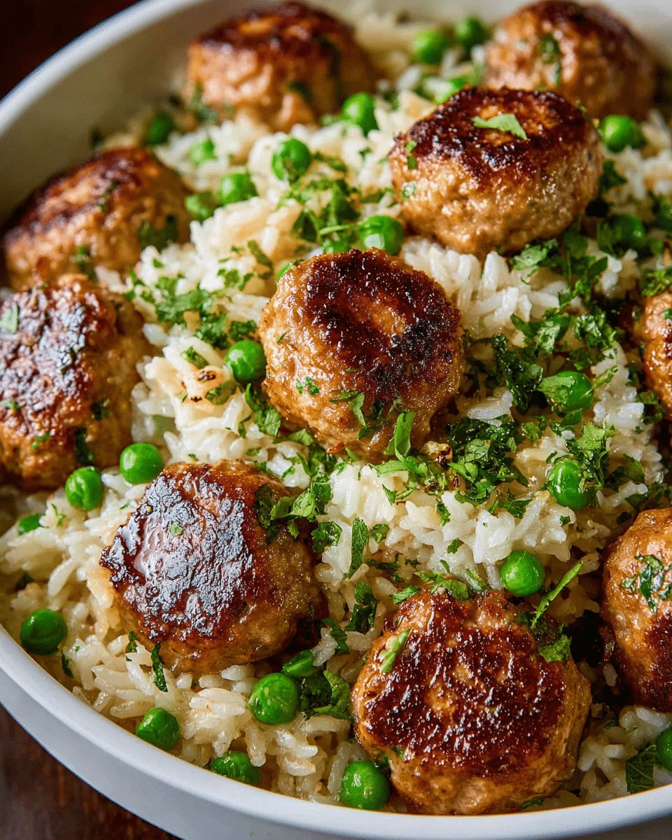 Garlic Meatball and Herb Rice Skillet — A One-Pan Comfort Classic step 9