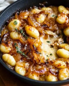 Gnocchi with Caramelized Onion and Gruyère: The Ultimate Comfort Recipe 1