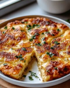 Golden Cheese and Herb Potato Frika: The Ultimate Crispy Comfort Dish 1