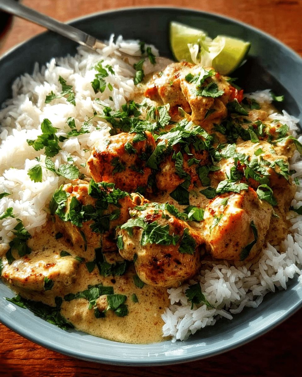 Golden Coconut Chicken with Aromatic Spices – A Creamy, One-Pan Comfort Meal step 3