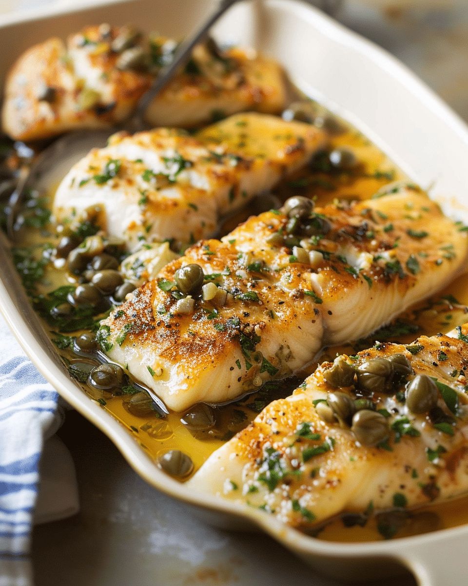 Golden Lemon-Caper Cod: The Ultimate 30-Minute Zesty Skillet Recipe step 1