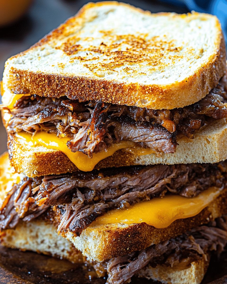 Gourmet Brisket and Cheese Toasties: The Ultimate Comfort Food Masterpiece step 3