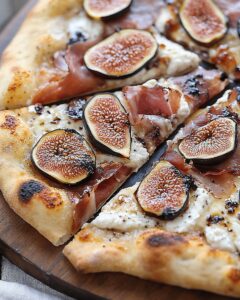 Gourmet Fig and Prosciutto Pizza with Balsamic Glaze Recipe 1