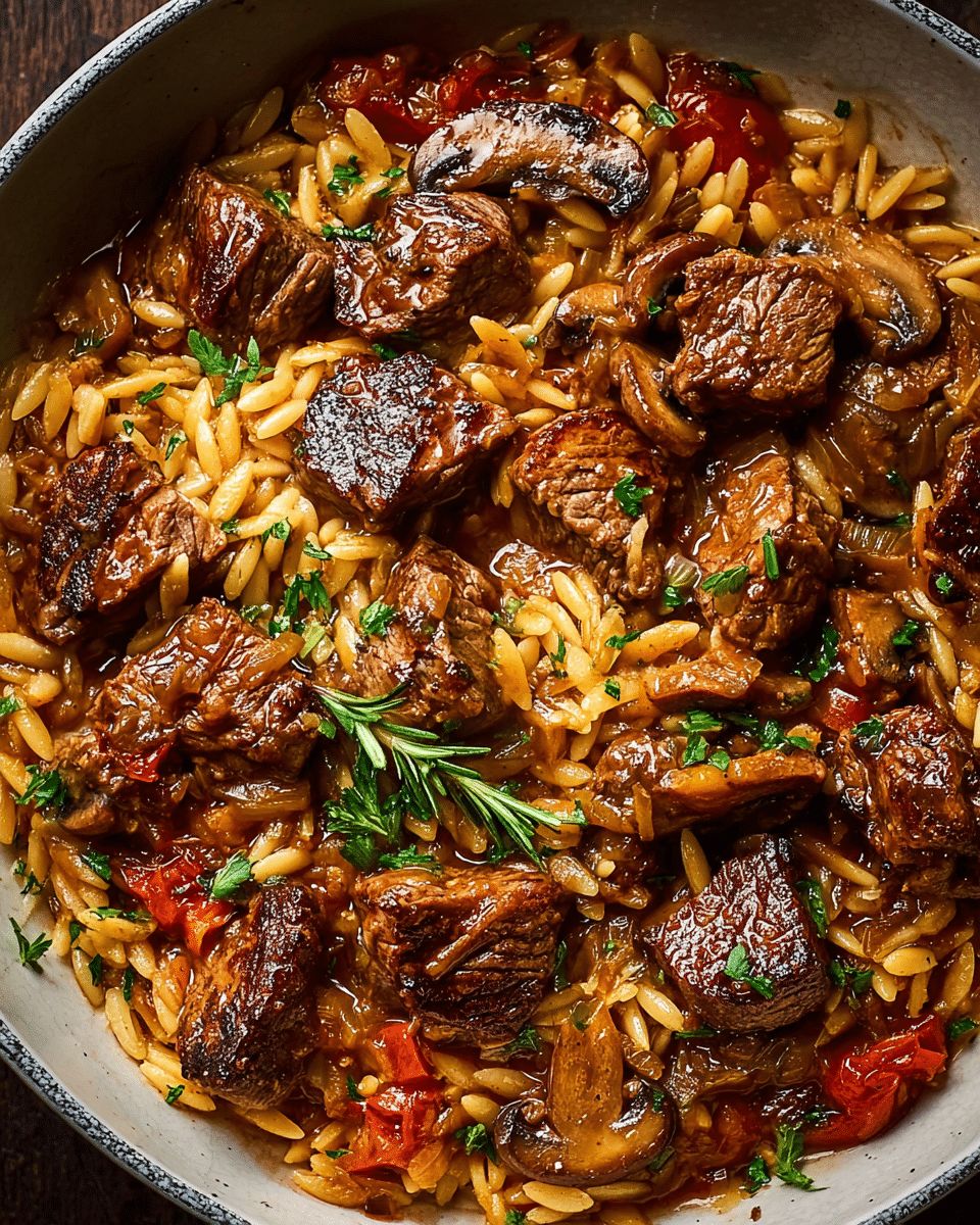 Greek-Style Lamb & Orzo Stew with Mushrooms: The Ultimate Comfort Meal step 5