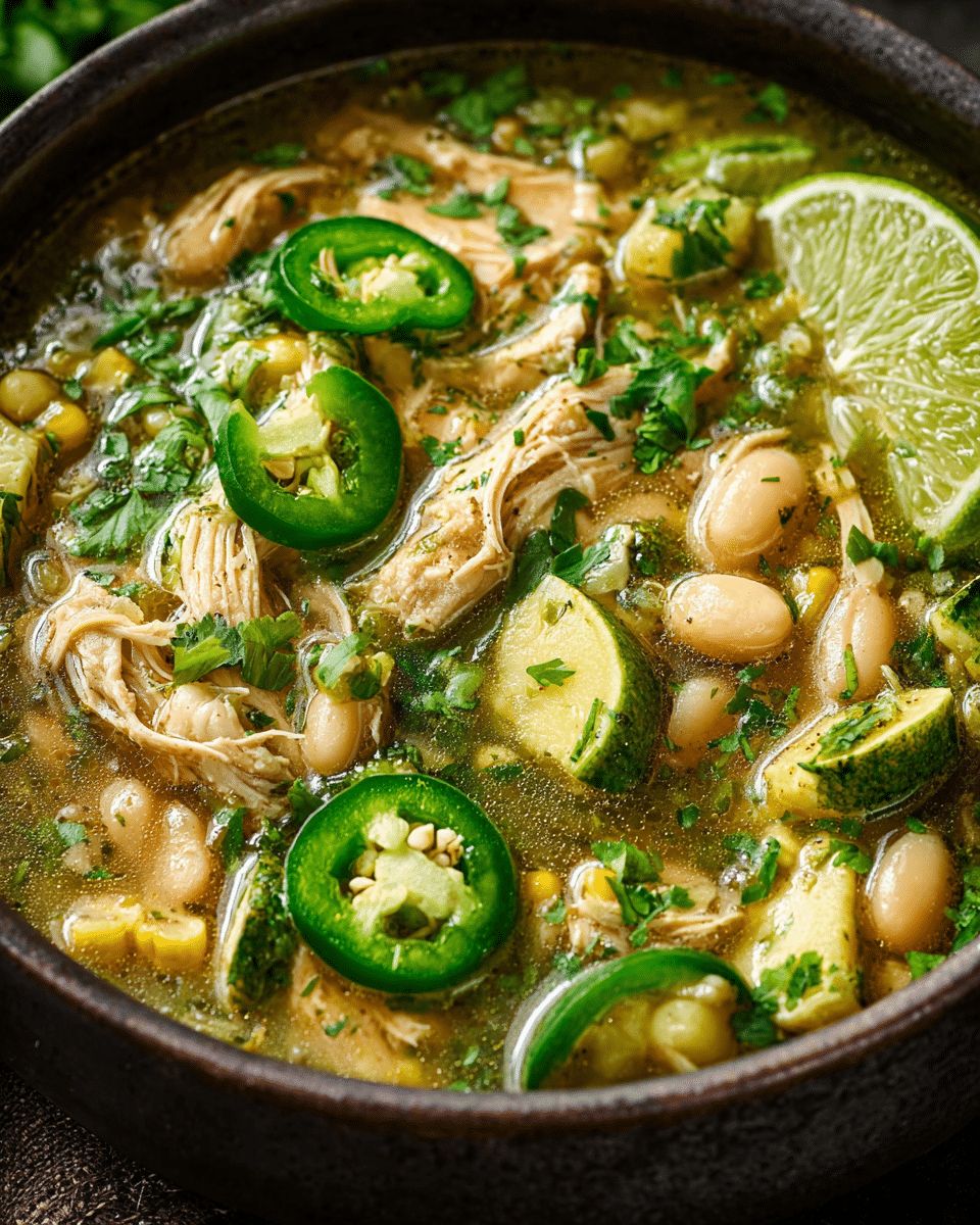 Green Chili Chicken & White Bean Stew with Ginger: The Ultimate Comfort Bowl step 2