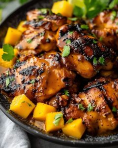Grilled Mango Soy Chicken Thighs: The Ultimate Tropical BBQ Recipe 1