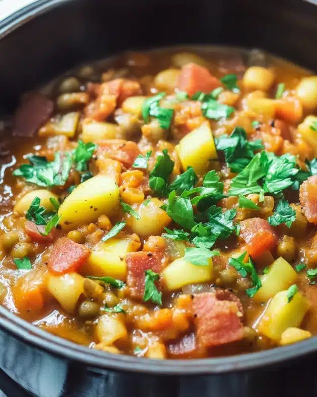 Hearty Lentil and Vegetable Stew Recipe: A Comforting, Nutritious Delight step 3