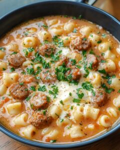 Hearty Sausage and Pasta Soup Recipe: Creamy 30-Minute Comfort Food 1