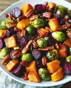 Hearty Winter Vegetable Salad with Roasted Butternut Squash and Beets 1