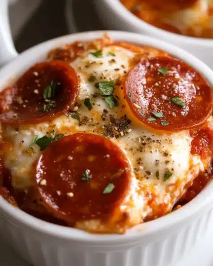 High-Protein Pizza Bowl Recipe: The Best Low-Carb Comfort Food step 3