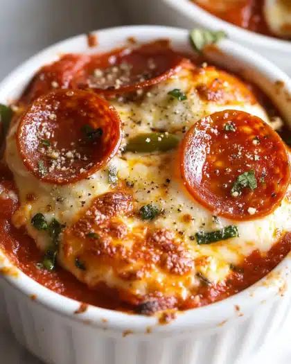 High-Protein Pizza Bowl Recipe: The Best Low-Carb Comfort Food step 7