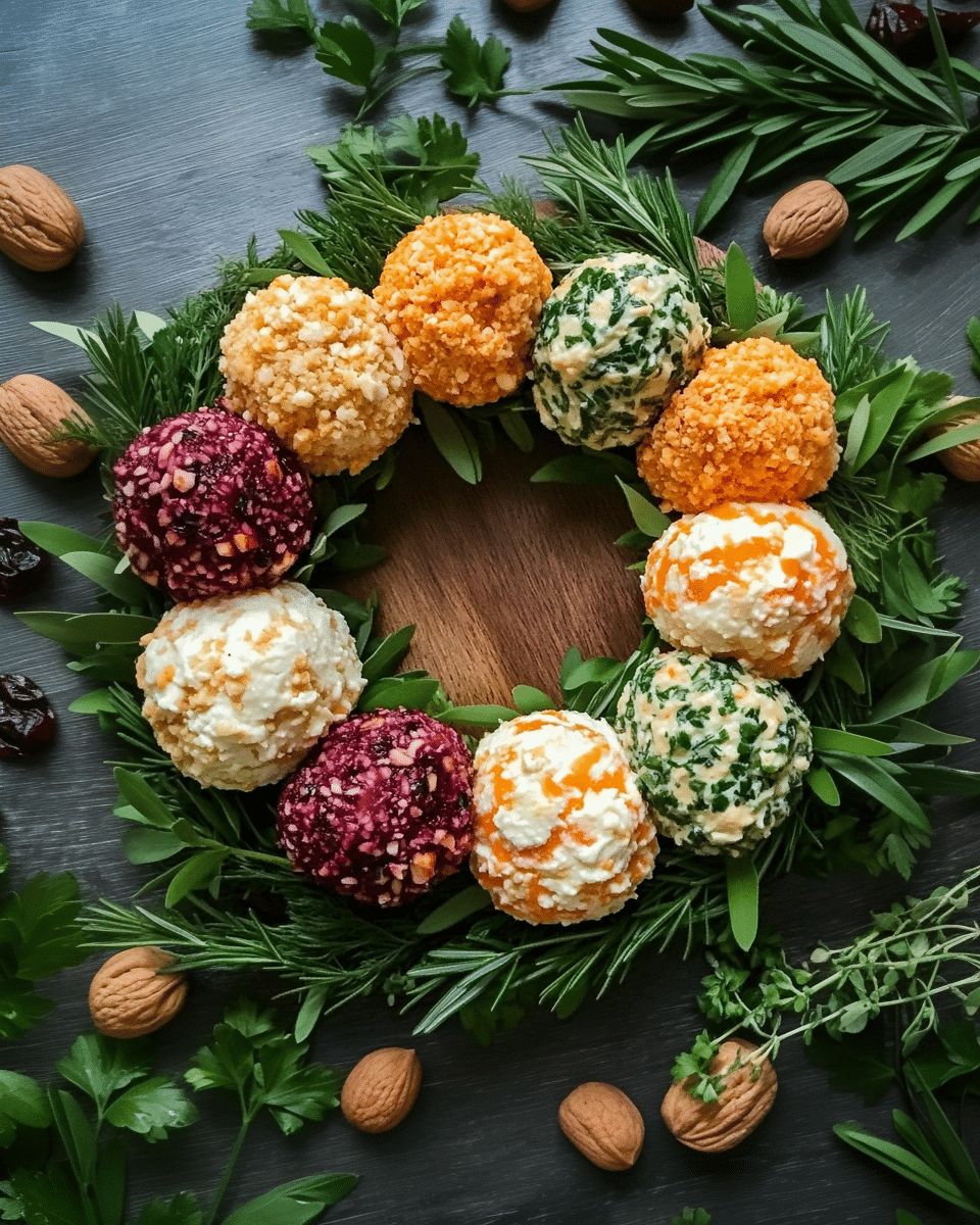 Holiday Cheese Ball Wreath Recipe: The Ultimate Festive Appetizer step 4