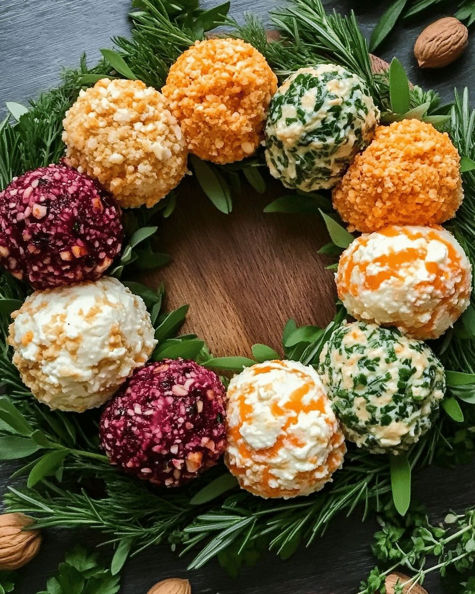 Holiday Cheese Ball Wreath Recipe: The Ultimate Festive Appetizer step 5