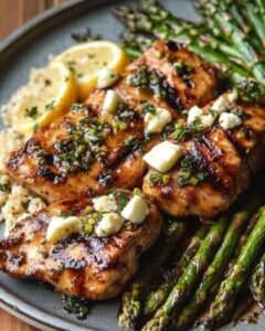 Honey Balsamic Chicken with Asparagus & Feta: Easy Sheet Pan Dinner 1