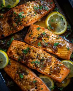 Honey Garlic Butter Baked Salmon: The Ultimate 25-Minute Dinner 1