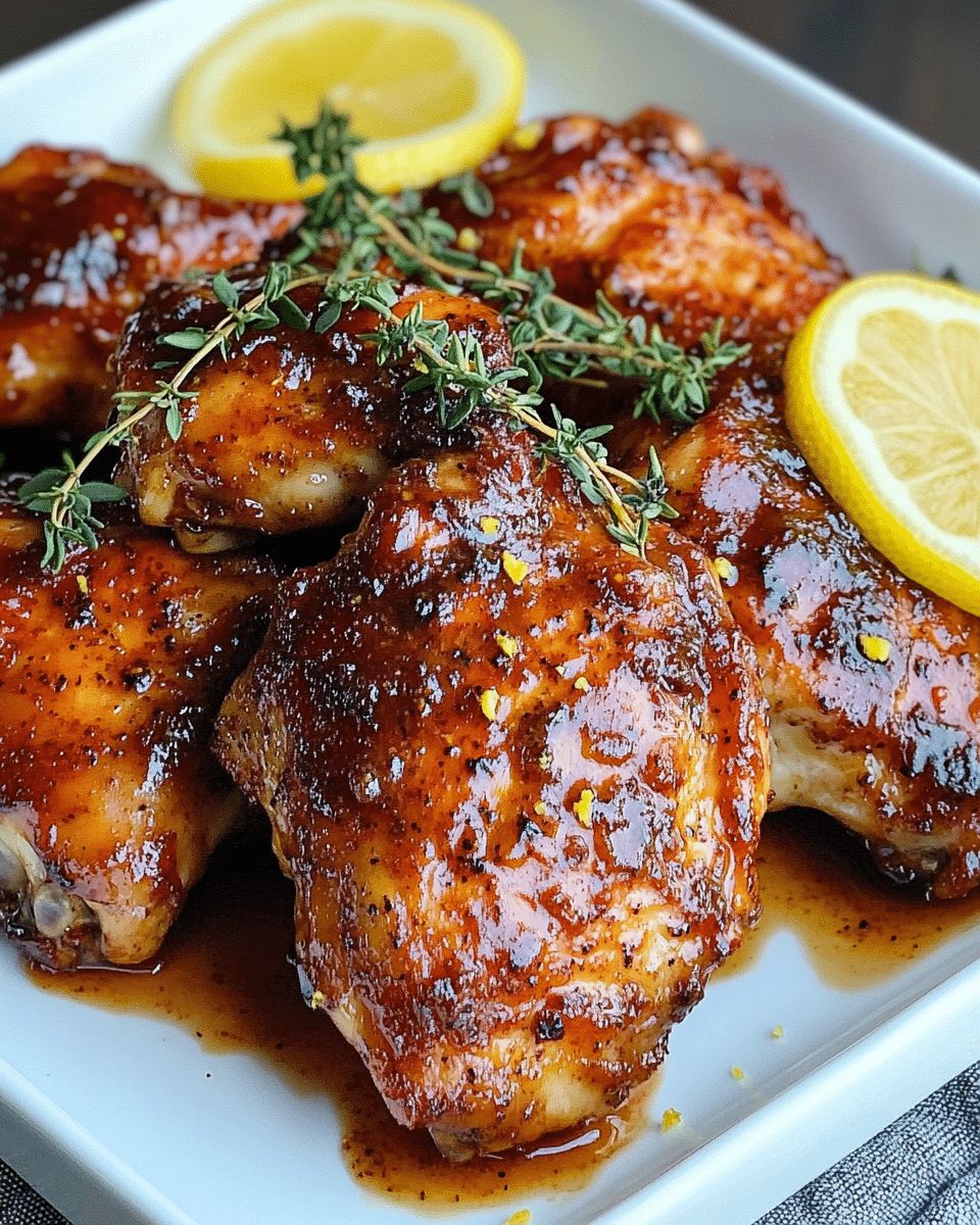 Honey Lemon Pepper Chicken Thighs with Fresh Thyme | Cook with Feast step 2