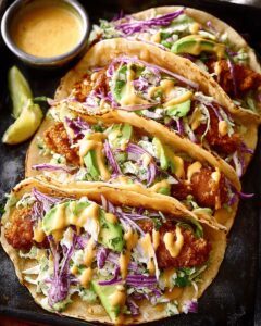 Honey Mustard Chicken Slaw Tacos: The Ultimate 30-Minute Flavor Bomb 1