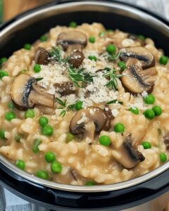 Instant Pot Creamy Mushroom Risotto: A 25-Minute Gourmet Recipe 1