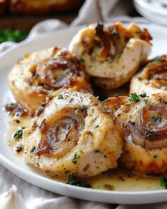 Irresistibly Delicious French Onion Chicken Recipe | Cook with Feast 1