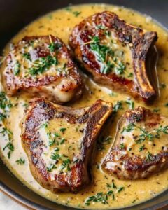 Juicy Garlic Herb Lamb Chops with Creamy Dijon Sauce: The Ultimate Dinner Recipe 1