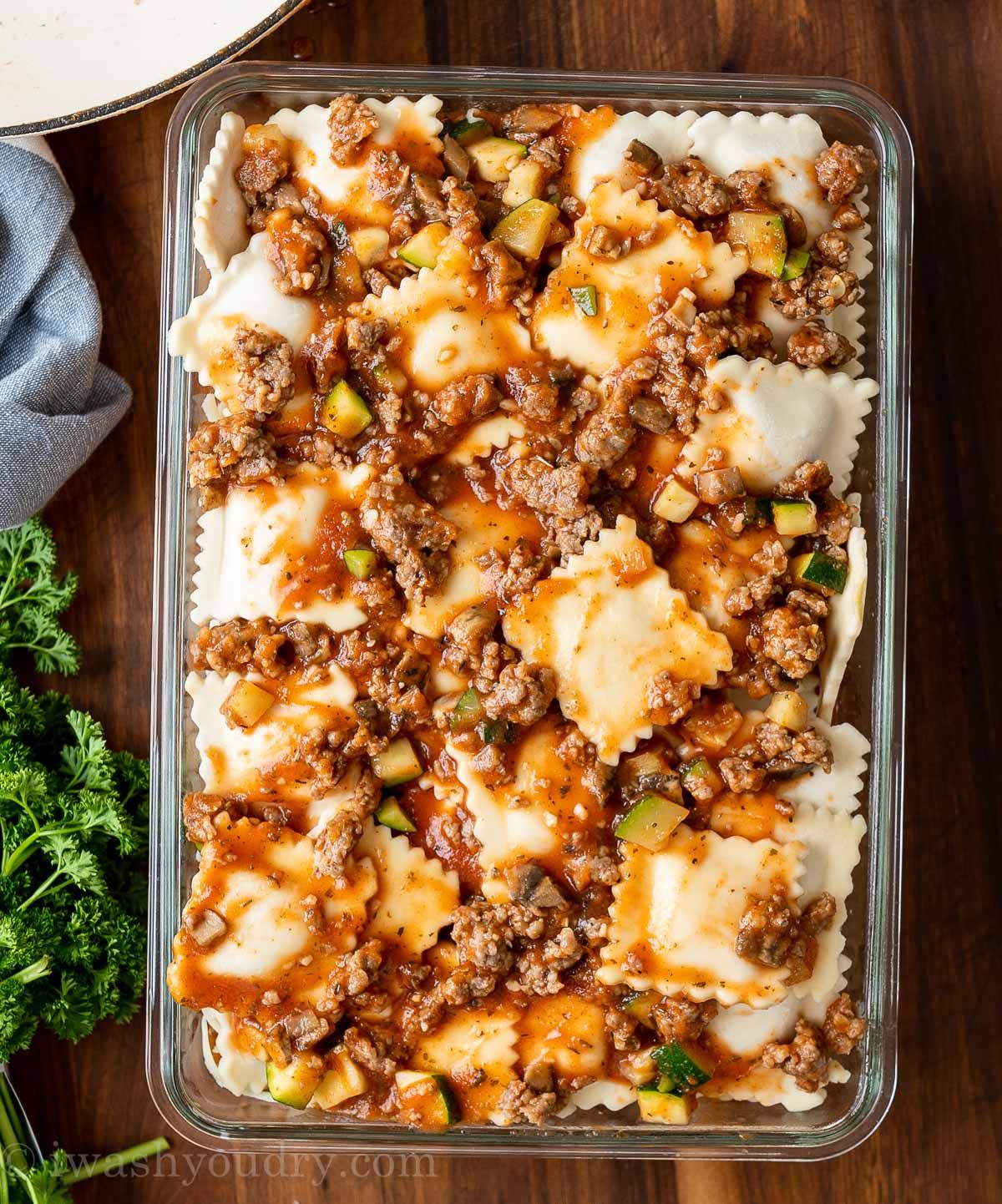 Lazy Lasagna: The Easiest Ravioli Lasagna Casserole (20-Min Prep) step 6