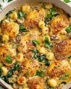 One-Pan Creamy Gnocchi and Chicken Skillet: The Ultimate Comfort Recipe 1