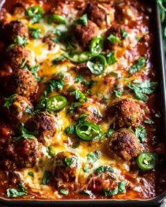 One-Pot Cheesy Meatball Chili Bake: The Ultimate Comfort Food Recipe 1