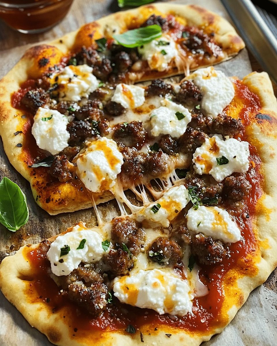 Quick & Easy Cheesy Flatbread Pizza Recipe: 25-Minute Gourmet Flavor step 2