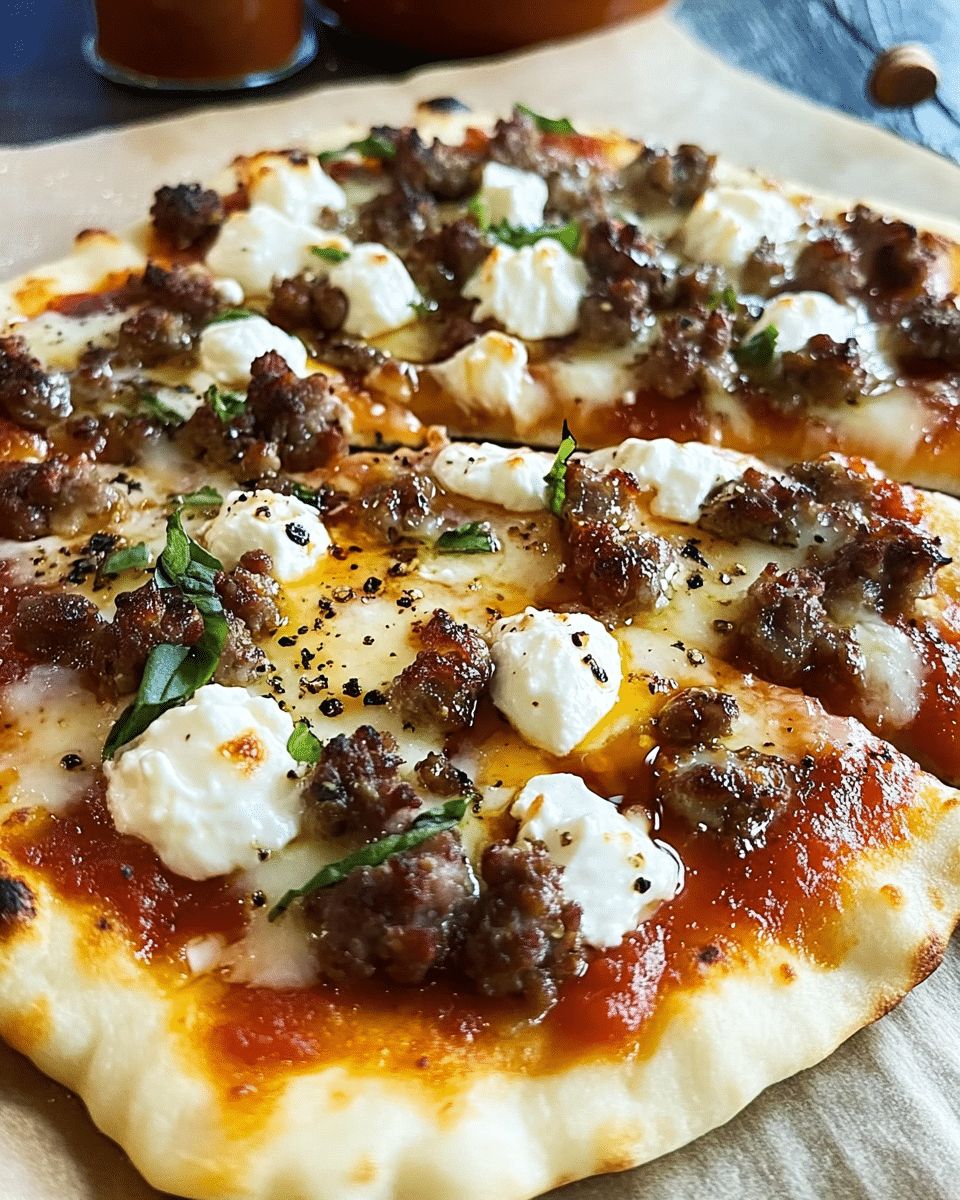 Quick & Easy Cheesy Flatbread Pizza Recipe: 25-Minute Gourmet Flavor step 3