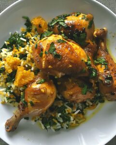Saffron and Citrus-Infused Chicken: A Fragrant Mediterranean Feast 1