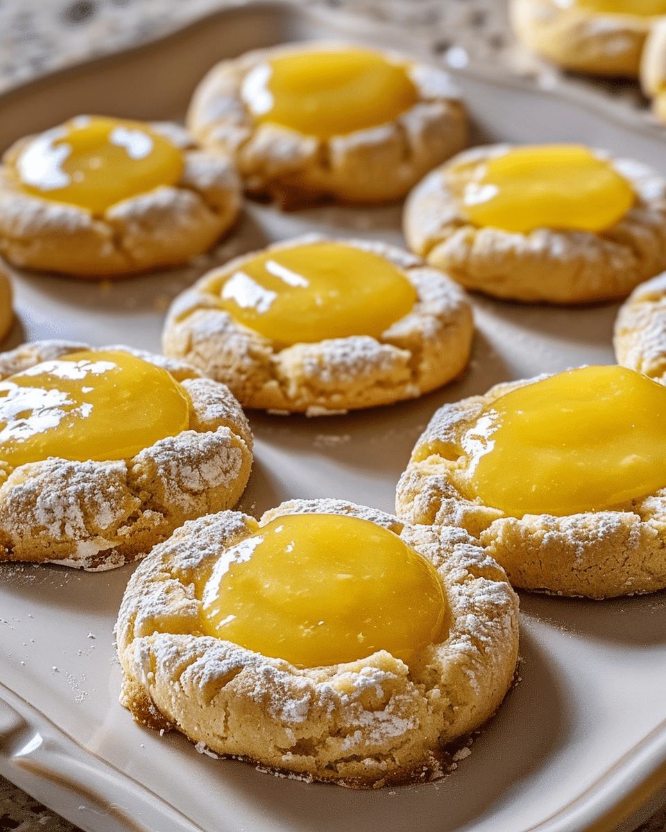 Soft & Zesty Gluten-Free Lemon Curd Cookies Recipe step 4