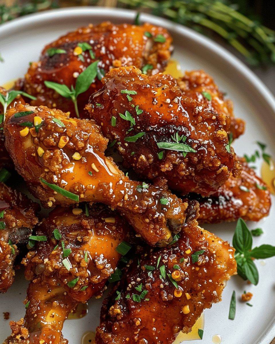 Spicy Golden Honey-Glazed Chicken Recipe | Crispy & Sweet step 4