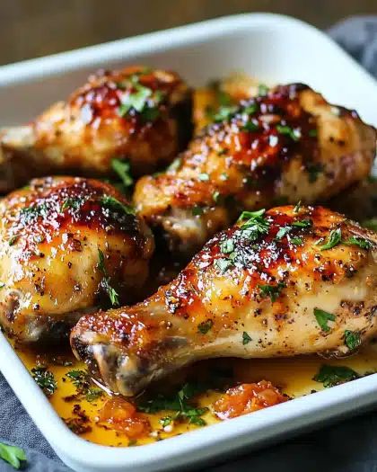 Sweet Mustard Baked Chicken Drumsticks and Thighs: The Ultimate Easy Dinner step 1