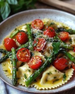 The Best 25-Minute Herbed Ravioli with Fresh Seasonal Veggies 1
