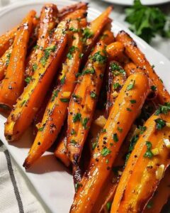 The Best Honey Garlic Butter Roasted Carrots: Easy & Savory Side Dish 1