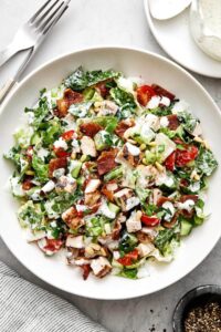 The Ultimate Chicken Bacon Ranch Chopped Salad: Easy & High-Protein photo 1