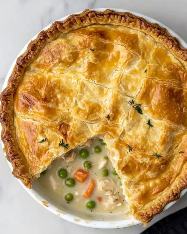 The Ultimate Classic Chicken Pot Pie Recipe: Flaky, Creamy, and Easy step 2